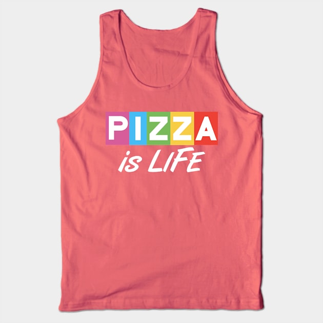 Pizzaislife Game Tank Top by PizzaIsLife